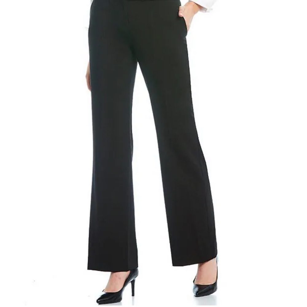 Calvin Klein Women's Black Straight Leg Trousers
